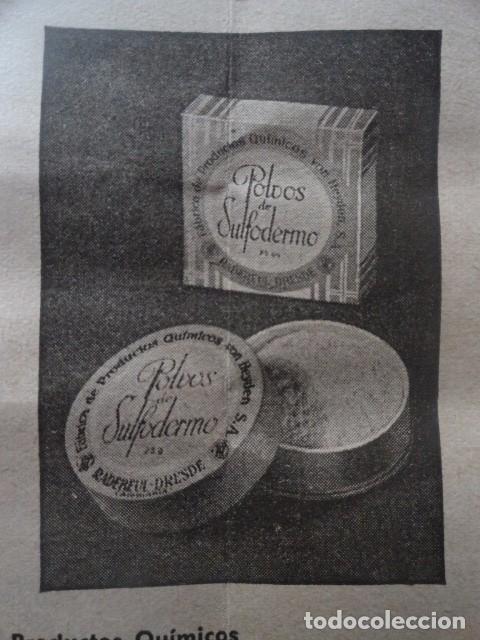 Cat&aacute;logos publicitarios: FOLLETO PUBLICIDAD POLVOS DE SULFODERMO HEYDEN (PERFUME) - Foto 4