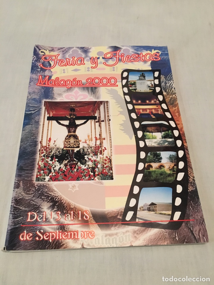 PROGRAMA DE FERIAS Y FIESTAS DE MALAGON A&Ntilde;O 2000