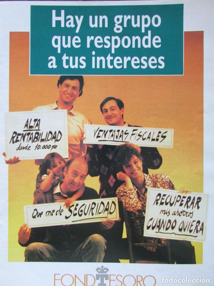 Cat&aacute;logos publicitarios: CAT&Aacute;LOGO PUBLICITARIO FONDTESORO 1992