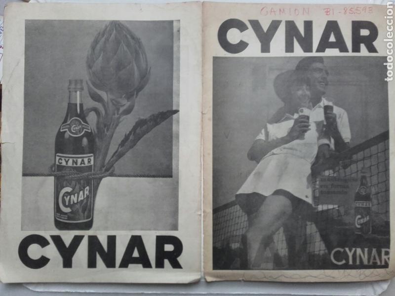 Cat&aacute;logos publicitarios: CYNAR. PUBLICIDAD A&Ntilde;O 1972.