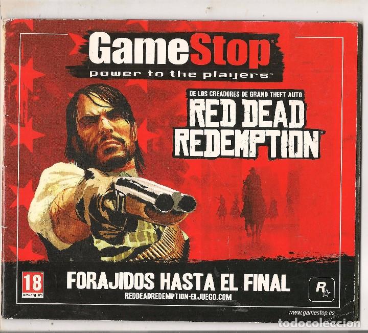 Werbekataloge: GAME STOP. POWER TO THE PLAYERS, FORAJIDOS HASTA EL FINAL. (P/D7)