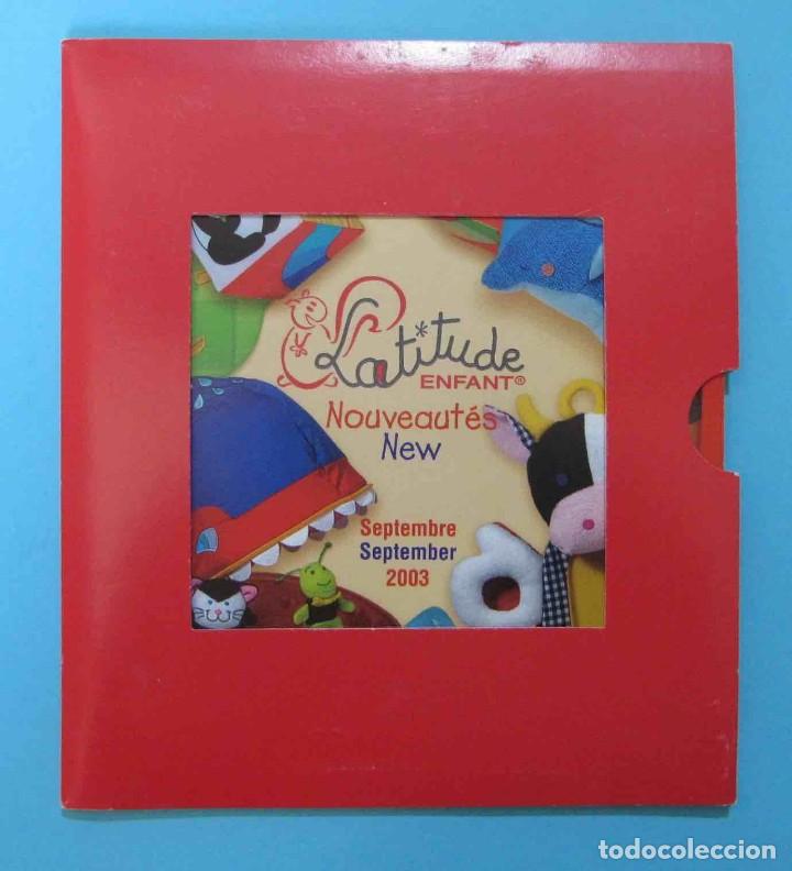 Advertising Catalogs: LATITUDE ENFANT. NOUVEAUT&Eacute;S SEPTEMBRE 2003. CAT&Aacute;LOGO DESPLEGABLE CON FUNDA. FRANCIA