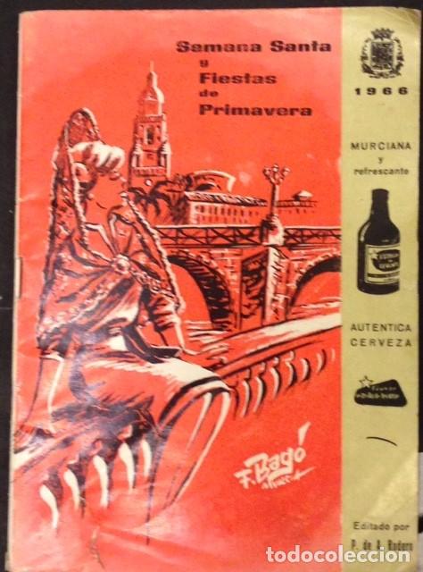 Cat&aacute;logos publicitarios: PROGRAMA SEMANA SANTA MURCIA 1966 - Foto 1