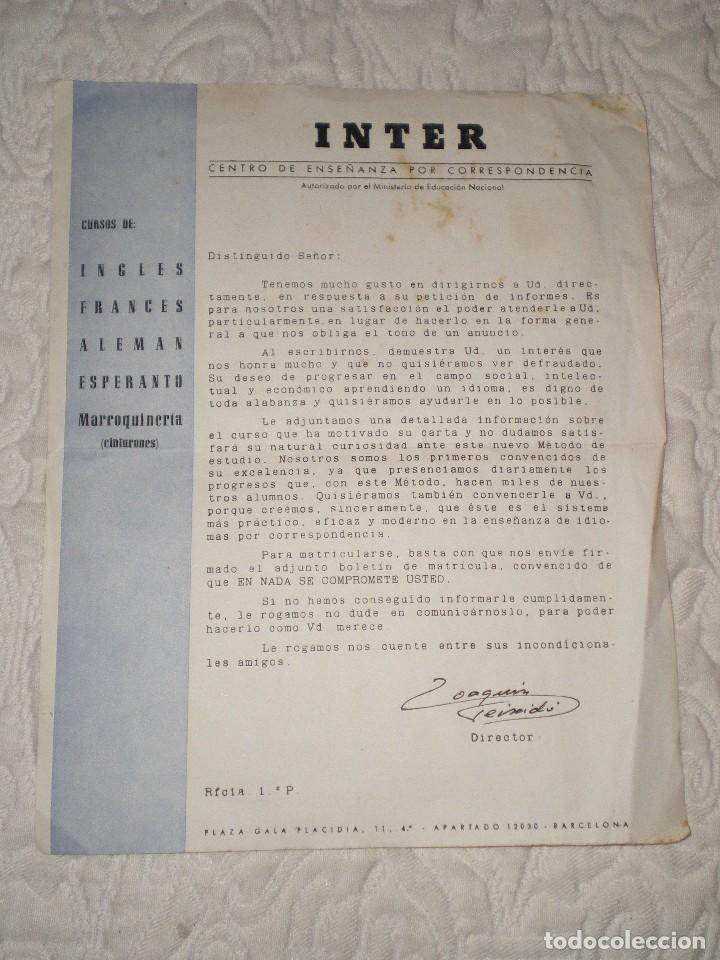 Cat&aacute;logos publicitarios: Impresos  de propaganda de curso de idiomas - Foto 3