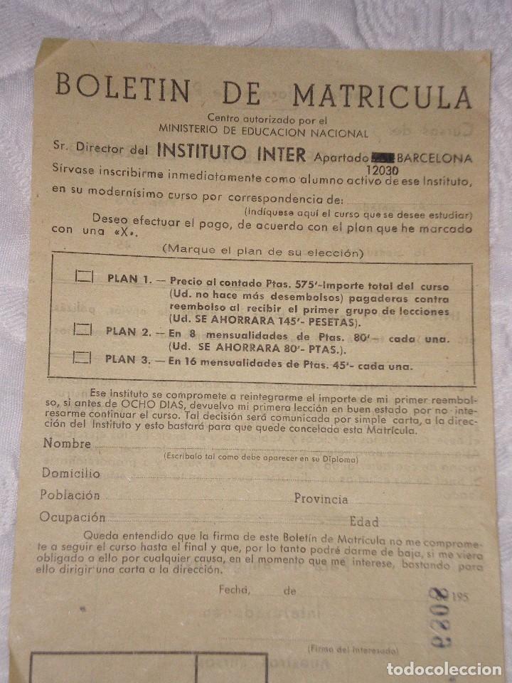 Cat&aacute;logos publicitarios: Impresos  de propaganda de curso de idiomas - Foto 6