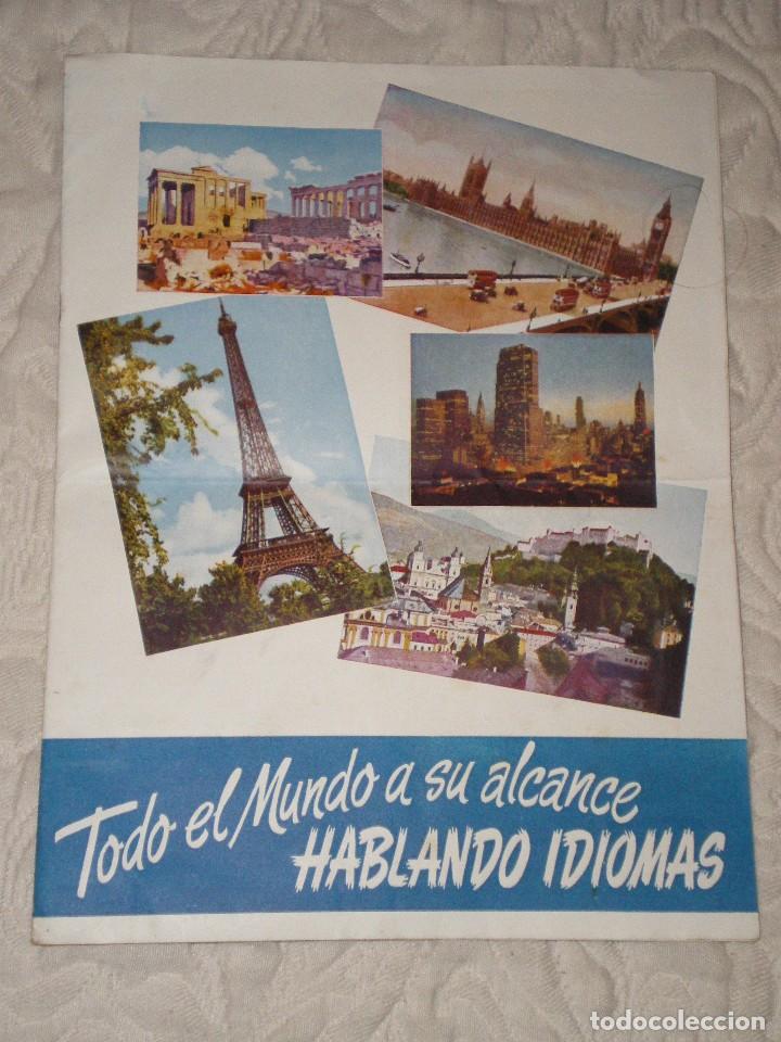 Cat&aacute;logos publicitarios: Impresos  de propaganda de curso de idiomas - Foto 7