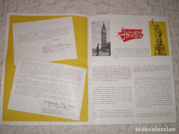 Cat&aacute;logos publicitarios: Impresos  de propaganda de curso de idiomas - Foto 9