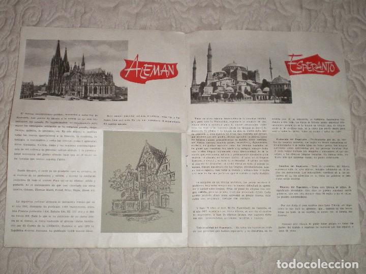 Cat&aacute;logos publicitarios: Impresos  de propaganda de curso de idiomas - Foto 10