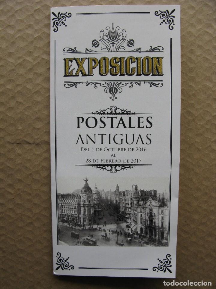 Cat&aacute;logos publicitarios: PROGRAMA EXPOSICI&Oacute;N POSTALES ANTIGUAS - Foto 2