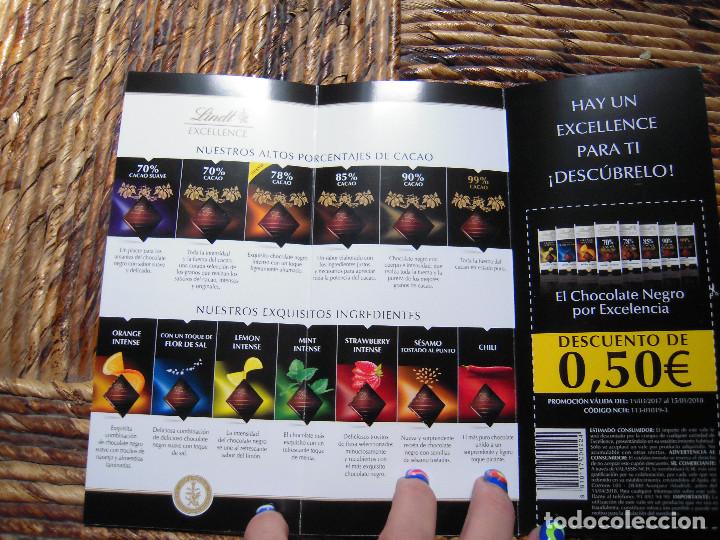 Cat&aacute;logos publicitarios: Folleto Lindt Excellence - Foto 4