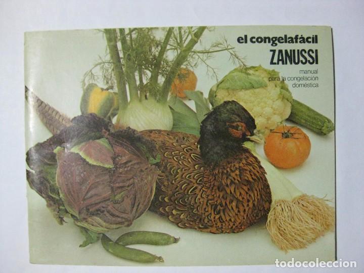 Werbekataloge: EL CONGELAF&Aacute;CIL ZANUSSI / MANUAL PARA LA CONGELACI&Oacute;N DOM&Eacute;STICA