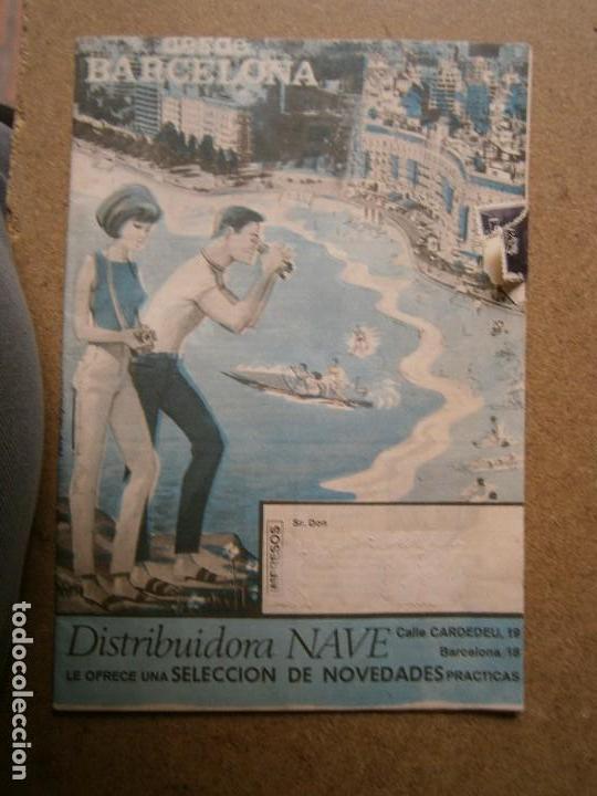 Cat&aacute;logos publicit&aacute;rios: CATALOGOS PUBLICITARIOS DISTRIBUIDORA NAVE SELECIONDE NOVEDADES BARCELONA 1966