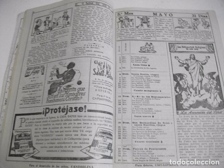 Cat&aacute;logos publicitarios: ALMANAQUE BAYER PARA 1928 - Foto 4
