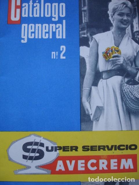 Cataloghi pubblicitari: SUPER SERVICIO AVECREM  CATALOGO GENERAL N&ordm; 2.ALMACENES EL AGUILA BARCELONA