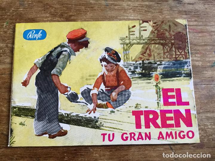 Cat&aacute;logos publicitarios: CATALOGO PUBLICIDAD RENFE. 1963. EL TREN TU GRAN AMIGO. Contraportada juguetes PAYA.