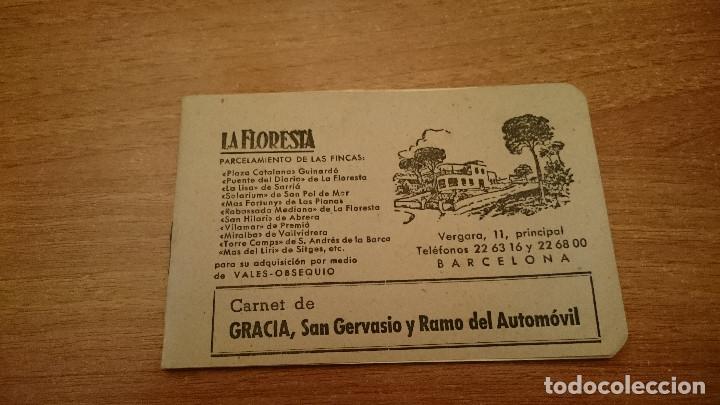 Advertising Catalogs: LA FLORESTA PARCELAMIENTO DE LAS FINCAS CARNET DE GRACIA, SAN GERVASIO Y RAMO DEL AUTOMOVIL