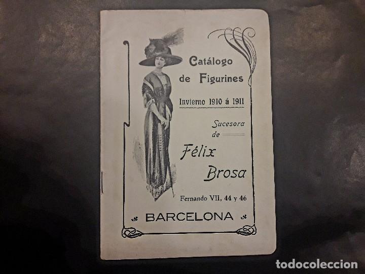 Cataloghi pubblicitari: CATALOGO DE FIGURINES, INVIERNO 1910 - 1911