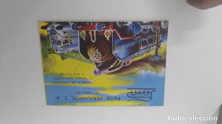 Cat&aacute;logos publicitarios: antiguo catalogo de juguetes trenes  paya