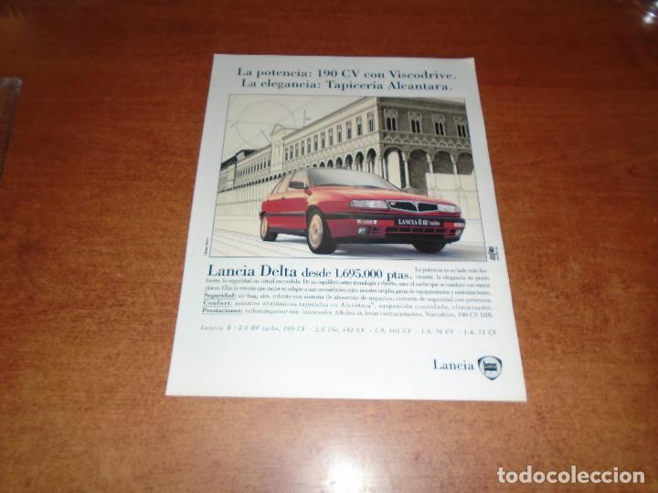 Cat&aacute;logos publicitarios: PUBLICIDAD EN PRENSA A&Ntilde;OS: LANCIA DELTA