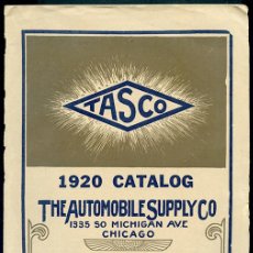 Catálogos publicitarios: TASCO. 1920 CATALOG THE AUTOMOBILE SUPPLY CO. AUTOMOBILE PARTS AND ACCESORIES. 410 PÁGINAS
