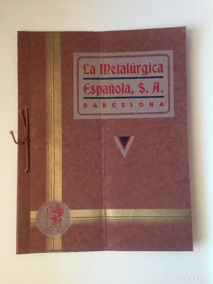 Cat&aacute;logos publicitarios: CATALOGO LA METALURGICA ESPA&Ntilde;OLA SA-  BARCELONA  1.930