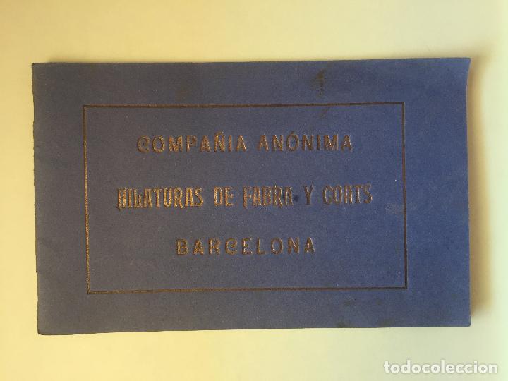 Cat&aacute;logos publicitarios: COMPA&Ntilde;IA ANONIMA HILATURAS DE FABRA Y COATS- BARCELONA- ALMANAQUE 1.926