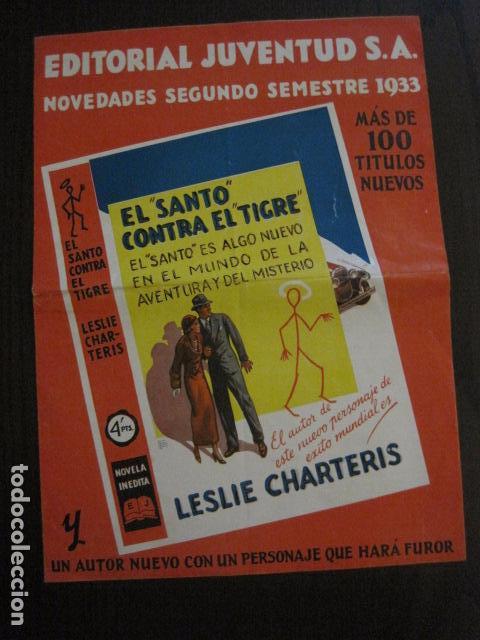 Cat&aacute;logos publicitarios: EDITORIAL JUVENTUD - CATALOGO 1933 -VER FOTOS -(V-12.492)