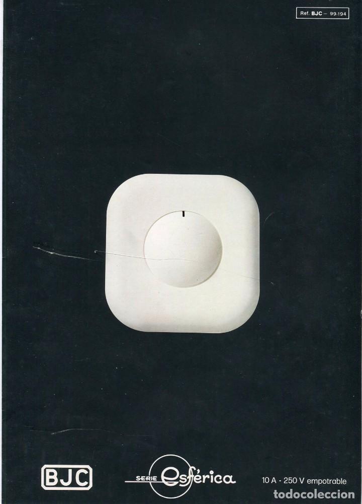 Advertising Catalogs: BJC SERIE ESFERICA CATALOGO PUBLICITARIO FORMATO TRIPTICO A&Ntilde;O 1976