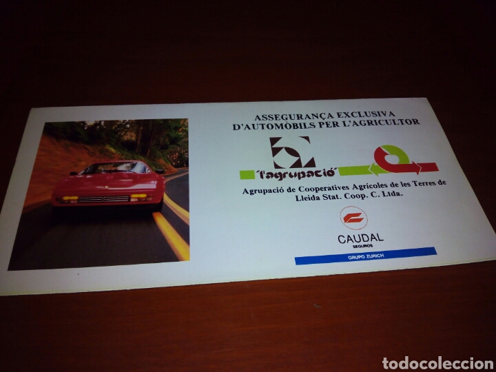 Cat&aacute;logos publicitarios: Diptico Caudal seguros - Foto 1