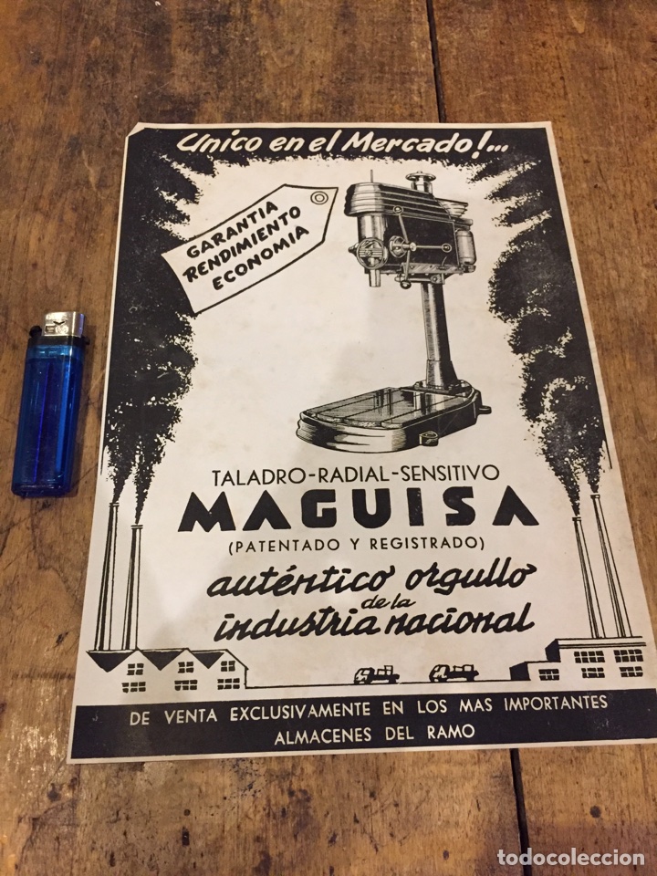 Cat&aacute;logos publicit&aacute;rios: Publicidad taladro Maguisa