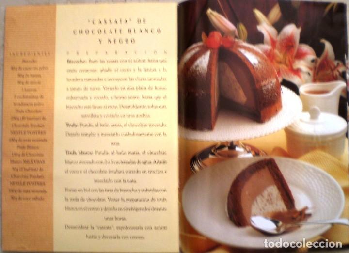 Cat&aacute;logos publicitarios: RECETAS DE CHOCOLATE - NESTLE POSTRES - Foto 2