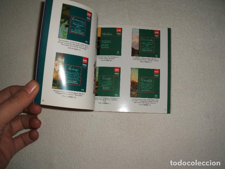 Cat&aacute;logos publicitarios: Cat&aacute;logo Oto&ntilde;o 1999 Emi classics Red line - Foto 2