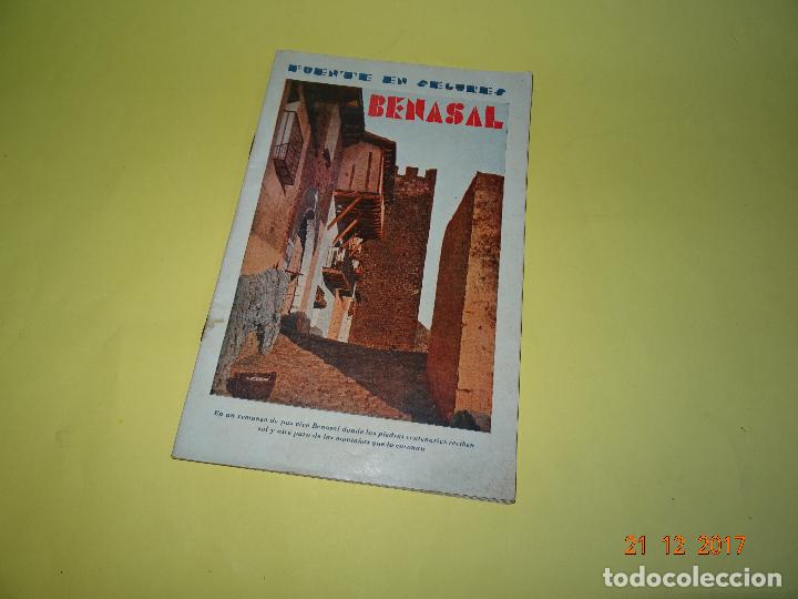 Cat&aacute;logos publicitarios: Fuente en Segures. Benasal Castell&oacute;n - Antigua Gu&iacute;a Publicitaria Ilustrada