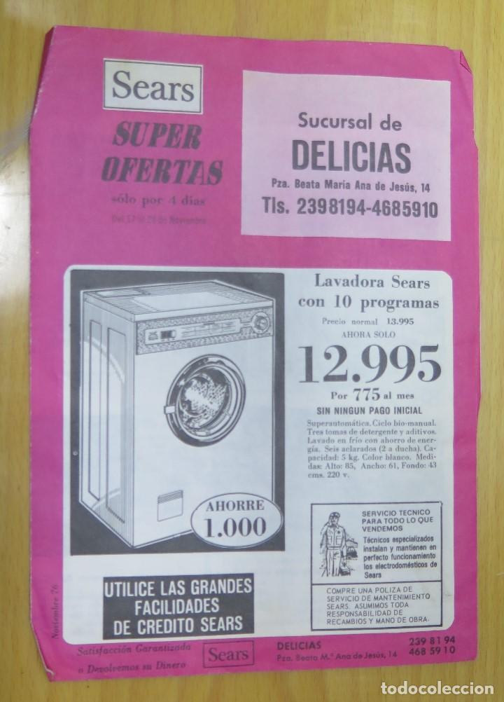 Catalogues publicitaires: FOLLETO PUBLICITARIO ALMACENES SEARS