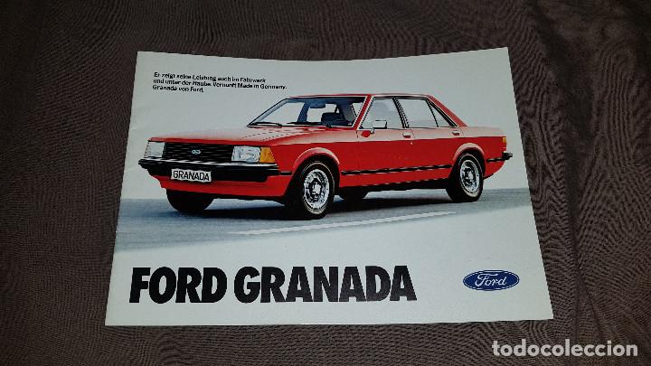 Werbekataloge: PUBLICIDAD FORD GRANADA (23 PAGINAS) IDIOMA: ALEMAN
