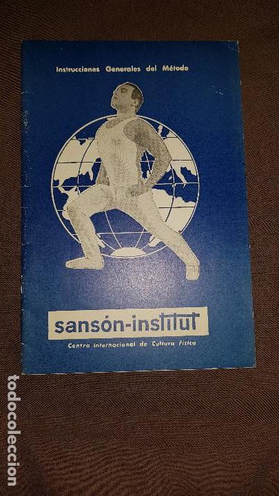 Werbekataloge: SANSON-INSTITUT (1973) INSTRUCC. GENERALES DEL METODO