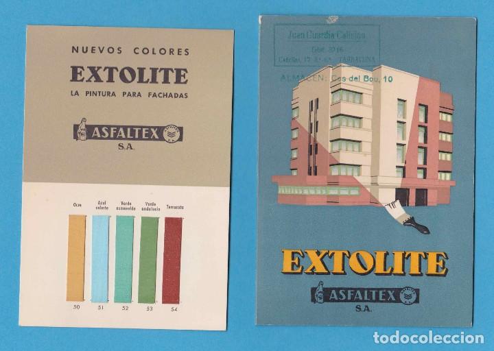 Cat&aacute;logos publicitarios: CAT&Aacute;LOGO DE PINTURAS. EXTOLITE. ASFALTEX, S.A. BARCELONA. JUAN GUARDIA CALLEJ&Oacute;N. TARRAGONA