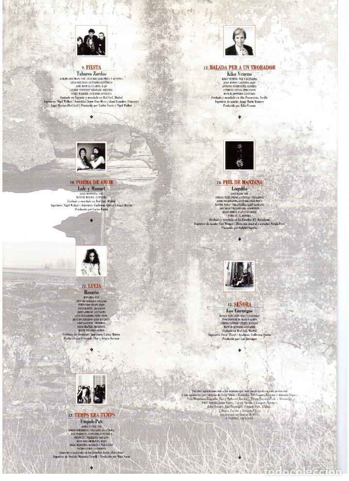 Cat&aacute;logos publicitarios: programa presentaci&oacute;n disco serrat ... eres &uacute;nico! - Foto 3