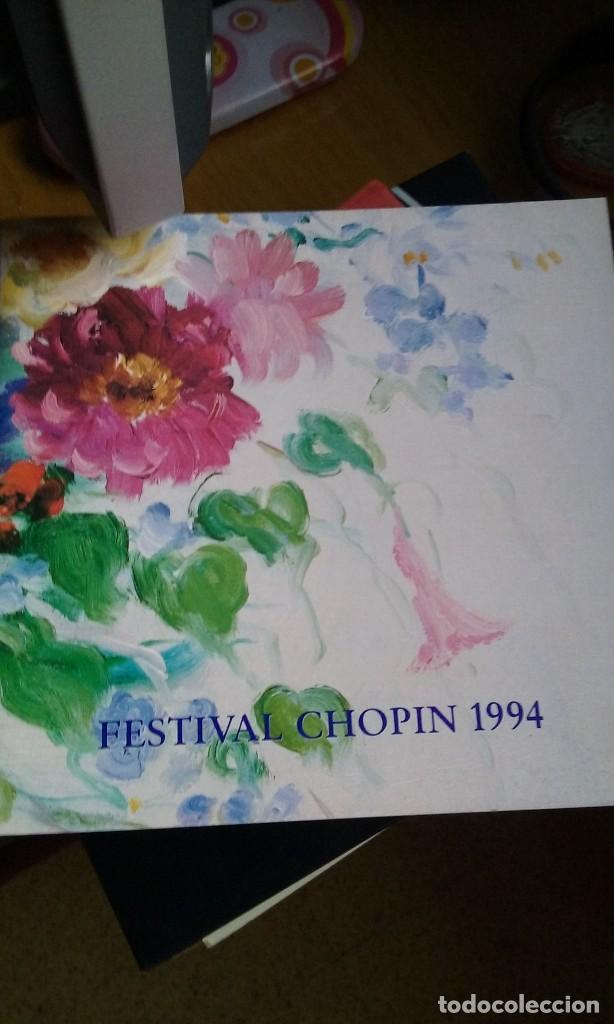 Werbekataloge: festival chopin Valldemosa 1994