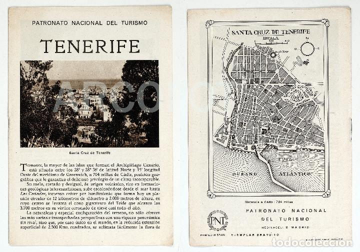 Cataloghi pubblicitari: TENERIFE - PATRONATO NACIONAL DEL TURISMO