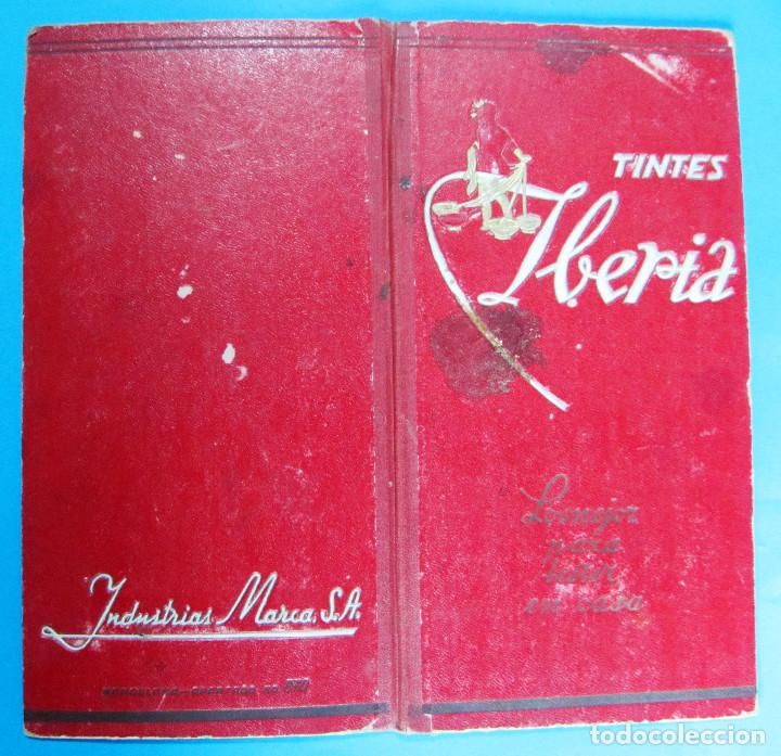 Cat&aacute;logos publicitarios: TINTES IBERIA. LO MEJOR PARA TE&Ntilde;IR EN CASA. INDUSTRIAS MARCA S.A.