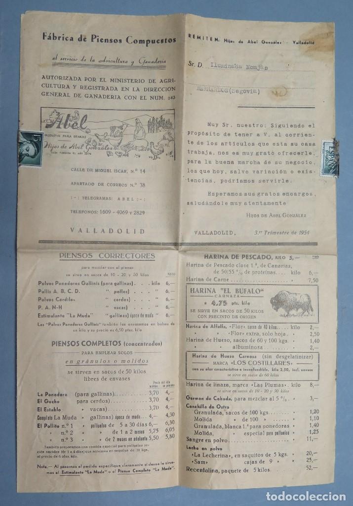 Catalogues publicitaires: FOLLETO DE PUBLICIDAD DE FABRICAS DE PIENSOS