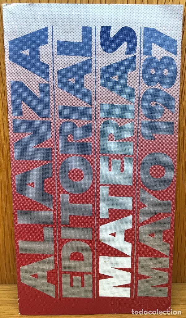 Cat&aacute;logos publicitarios: Catalogo de libros de Alianza Editorial (Materias) - Mayo 1987