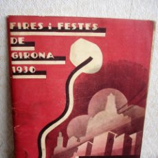 Catálogos publicitarios: FIRES I FESTES DE GIRONA 1930