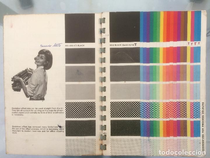 Cat&aacute;logos publicitarios: GESTETNER OFFSET INKS, CATALOGO TINTAS, MULTICOPISTA - Foto 2