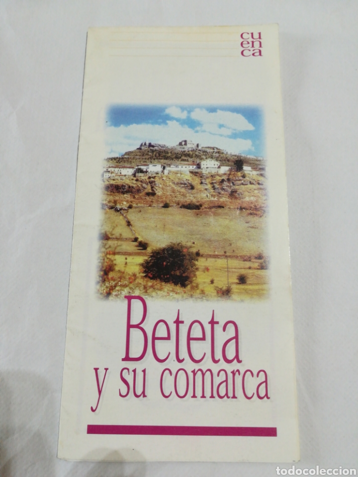 Advertising Catalogs: Triptico publicitario de Beteta y su comarca. Cuenca. A&ntilde;os 90.