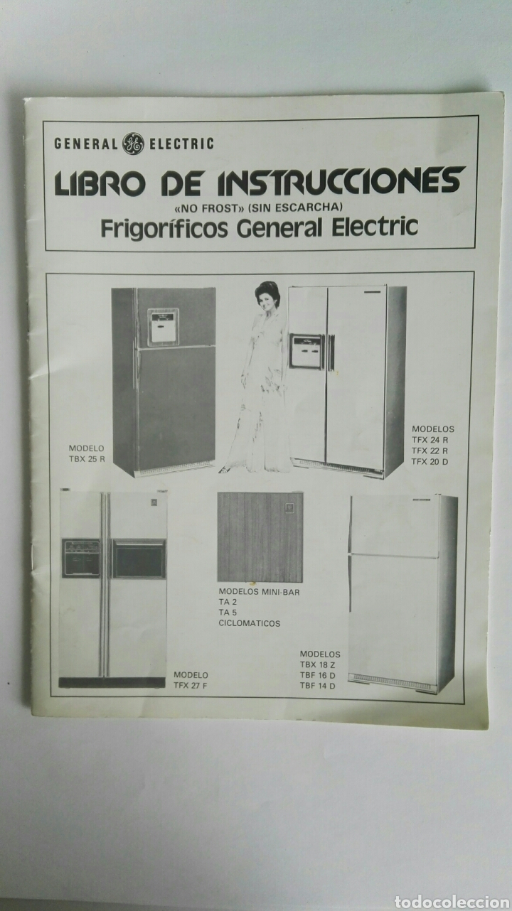 frigoríficos general electric libro de instrucc - Buy Antique advertising  catalogs on todocoleccion