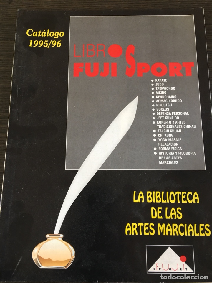 Werbekataloge: Catalogo 1995/1996 de libros fuji sport artes marciales