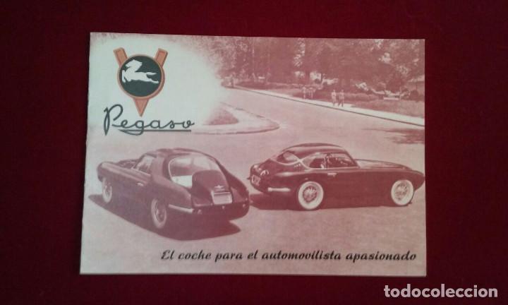 Cat&aacute;logos publicitarios: Catalogo original del Pegaso Z.102