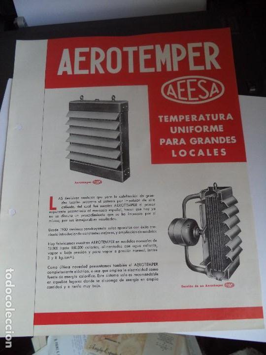 Cat&aacute;logos publicitarios: Catalogo Aerotemper Aeesa Temperatura uniforme para grandes locales